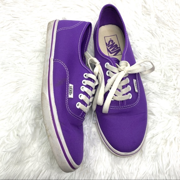 Purple vans women’s size 7.5 - Picture 1 of 7